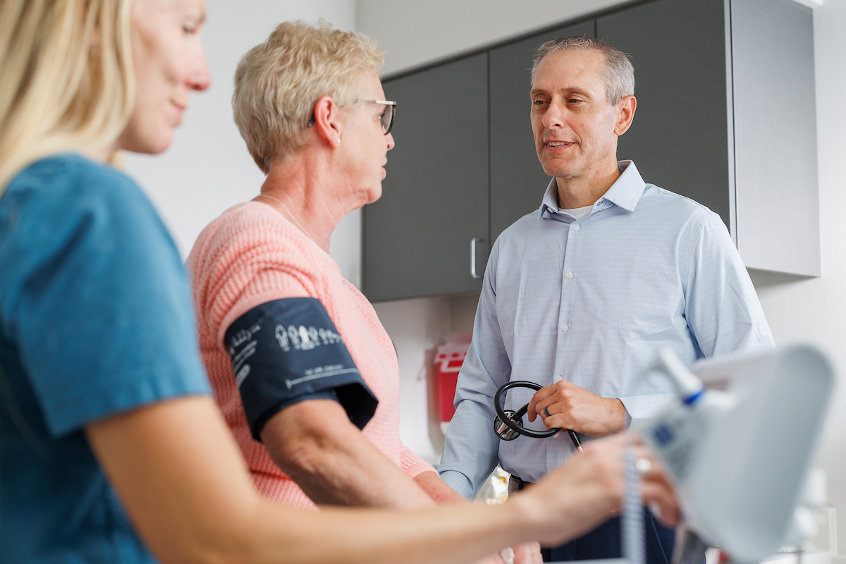 Women Meeting with doctor