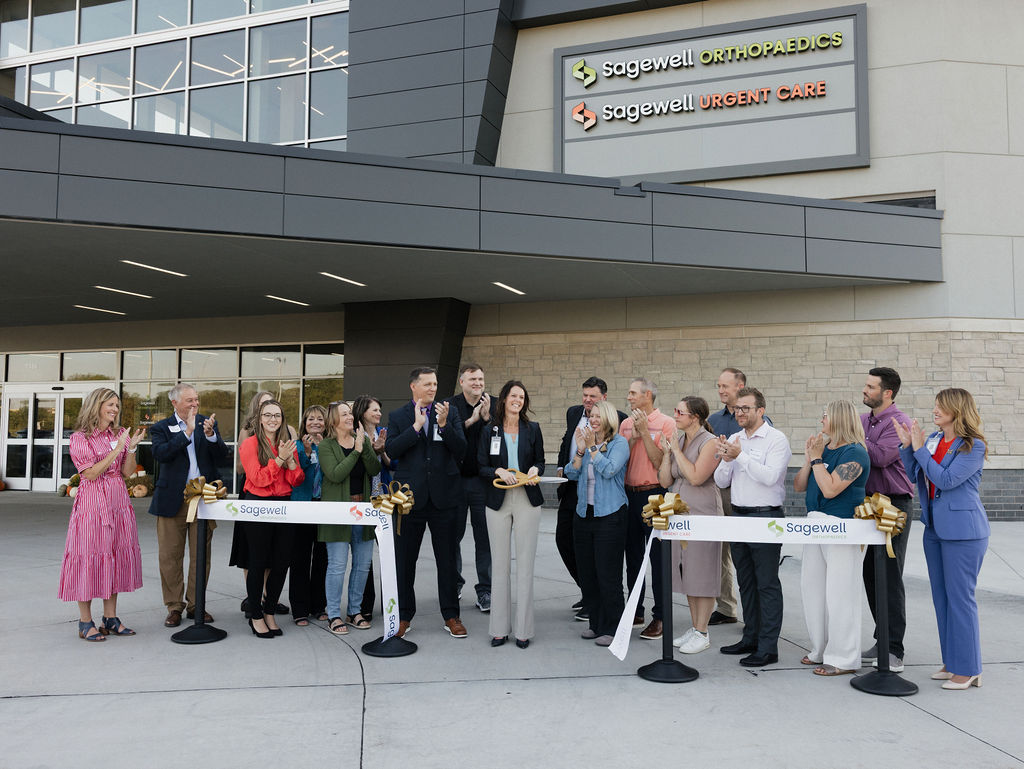 Sagewell Ribbon Cutting Moment